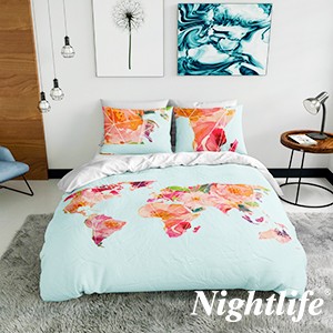 Nightlife bedding
