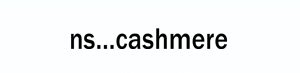 ns...cashmere