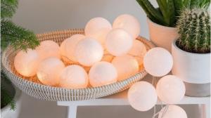 Cotton Ball Lights