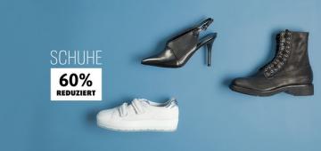 Schuhe 60% reduziert