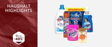 Haushalts-Highlights