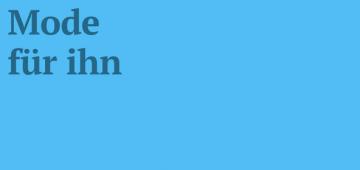 Mode für ihn