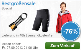 Restgrößensale