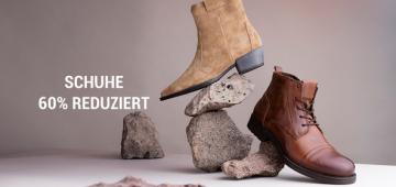 Schuhe 60% reduziert