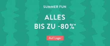 Alles bis zu -80%*