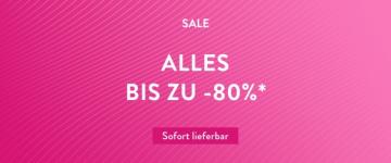Alles bis zu -80%*