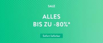 Alles bis zu -80%*