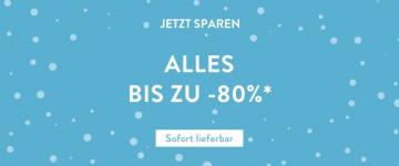 Alles bis zu -80%*