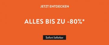 Alles bis zu -80%*