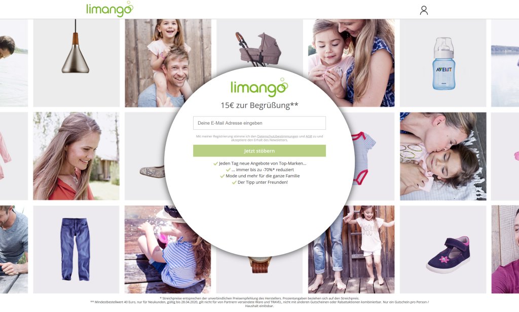shoppingclub limango