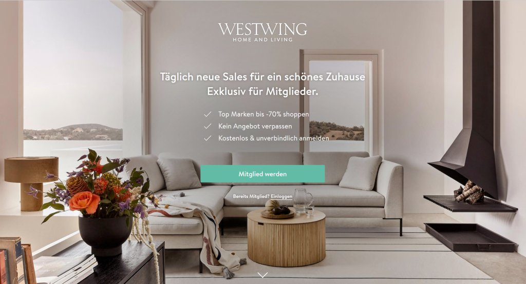 shoppingclub westwing